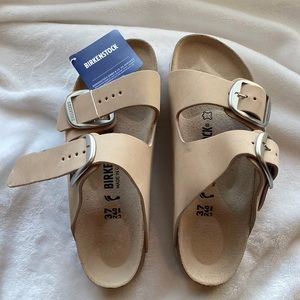 Beautiful blush colored Birkenstocks!